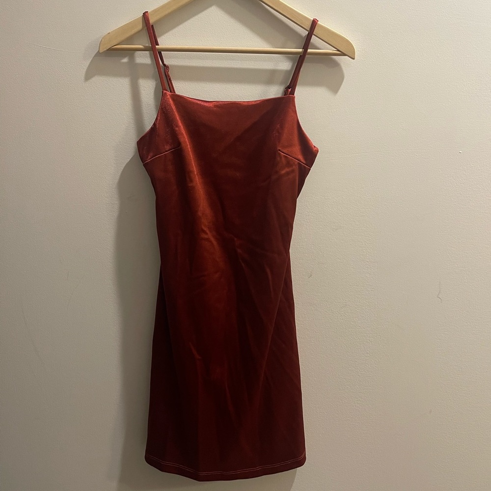 Altar’d State Maroon Mini Dress Sz XS